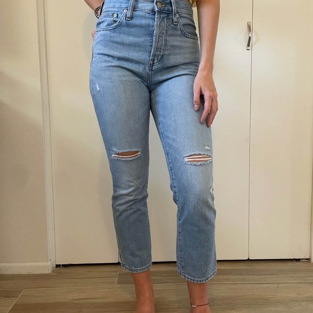 Madewell - The Perfect Vintage Crop Jean - Size 26